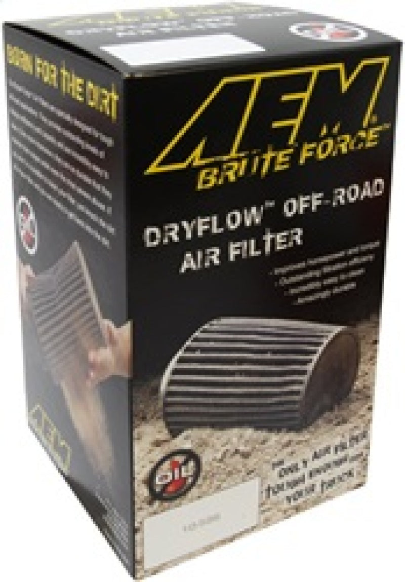 AEM 21-2049BF 3.5 inch x 9 inch DryFlow Conical Air Filter