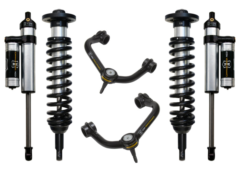 ICON K93032T fits Ford 04-08 F-150 2WD 0-2.63in Stage 3 Suspension System w/Tubular Uca