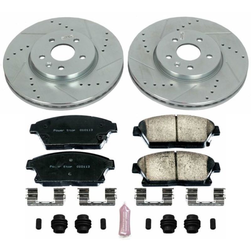 PowerStop K6793 fits Buick 13-18 Encore Front Z23 Evolution Sport Brake Kit