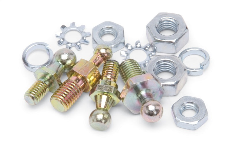 Edelbrock 12413 Carb Throttle Ball Assortment Holley Service Parts Pack of 4