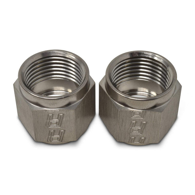 Russell 660561 Performance -4 AN Tube Nuts 1/4in dia. (Endura) (6 pcs.)
