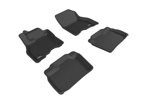 3D MAXpider 2016-2020 fits Kia Sorento Kagu 2nd Row Floormats - Gray