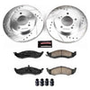 PowerStop K1823 fits Mercury 93-02 Villager Front Z23 Evolution Sport Brake Kit