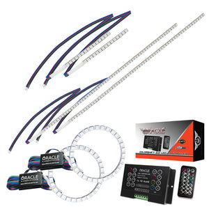 ORACLE Lighting 1323-333 Oracle 16-18 fits Honda Pilot DRL Upgrade w/ Halo Kit - ColorSHIFT w/ 2.0 Controller
