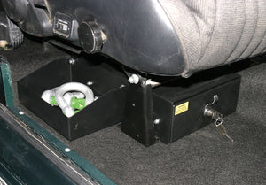 Tuffy Products 256-01 Tuffy fits Ford Bronco Underseat Drawer Passenger W/ Keyed Lock