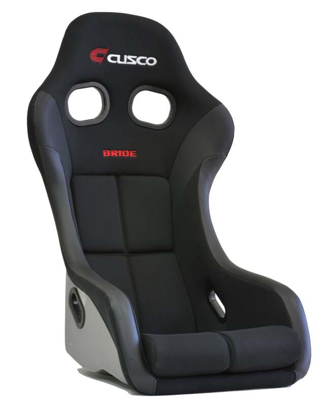 Cusco BRD-HA1ACF Bride ZETA IV +C - FRP-Silver Shell / Black Leather Seat FIA A