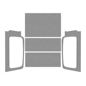 DEI  50605 fits Jeep 04-06 Wrangler LJ Unliminted Leather Look Headliner Complet