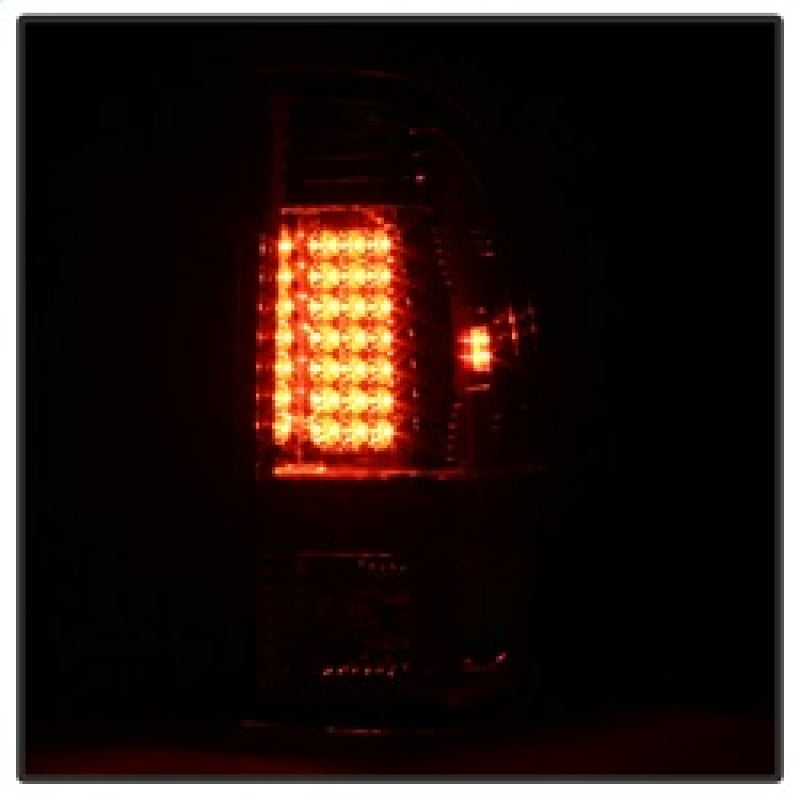 Spyder 5003904 fits Ford 08-15 Super Duty LED Tail Lights Chrome ALT-YD-FS07-LE