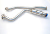 Invidia HS08SW4GST 08-09 WRX Sedan 76mm (101mm tip) RACING Titanium Tip Cat-back
