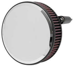 K&N Engineering RK-3934 K&N Street Round Metal Intake System - Harley-Davidson - Red Filter 6-8 Size 2.4in In Dia 2.5in H