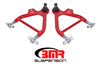 BMR AA036R Fox Mustang Lower A-Arms (Coilover Only) w/ Adj. Rod End and STD. Ball Joint - Red