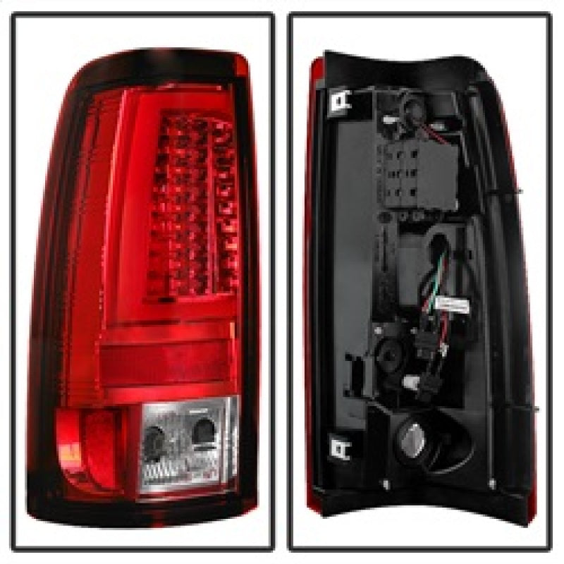 Spyder 5081872 fits Chevy 99-02 Silverado 1500/2500 Version 2 LED Tail Lights -