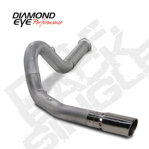 Diamond Eye Performance K5134A Diamond Eye KIT 5in DPF-BACK Single AL 07.5-08 fits CHEVY 6 6L 2500/3500 BPCKGD BX46X14X14OD EL-PL
