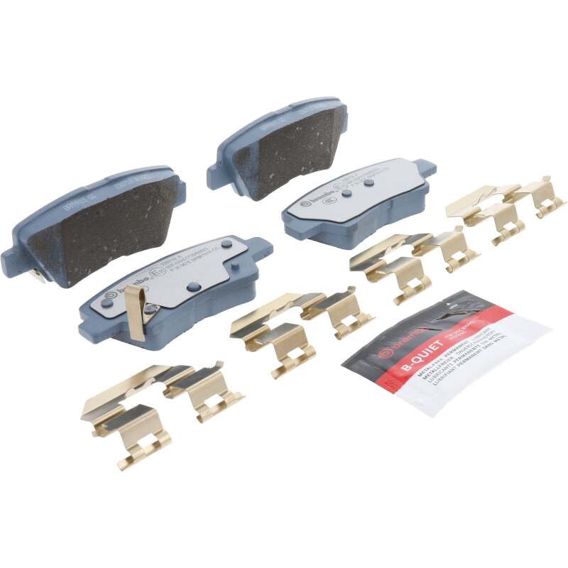 Brembo OE P30067E 17-21 fits Hyundai Ioniq Brake Pad - Rear