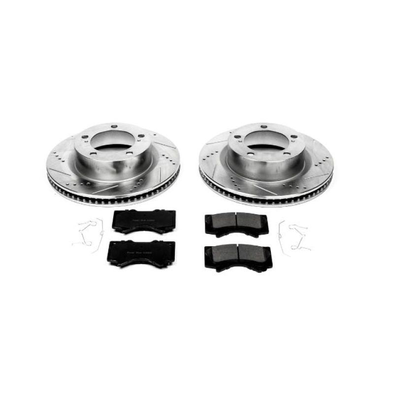 PowerStop K4696 fits Lexus 08-11 LX570 Front Z23 Evolution Sport Brake Kit