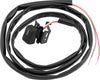 Twin Power 601695 fits  96-13 Big Twin XL V-Rod Black Left Turn Signal Switch Re