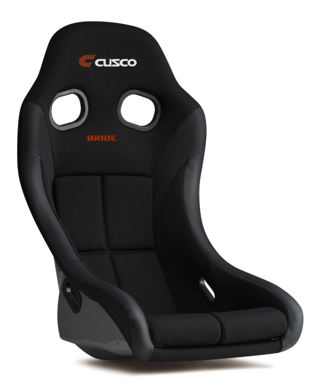Cusco BRD-HC1ACF Bride ZIEG IV +C Wide - FRP Silver Shell / Black Seat FIA Appr