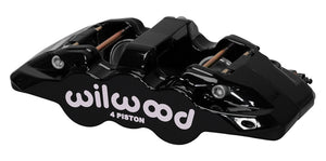 Wilwood caliper AERO4 1.38/1.38 1.10 rotor black