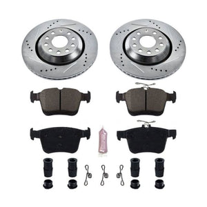 PowerStop K7084 fits Audi 17-18 RS3 Rear Z23 Evolution Sport Brake Kit