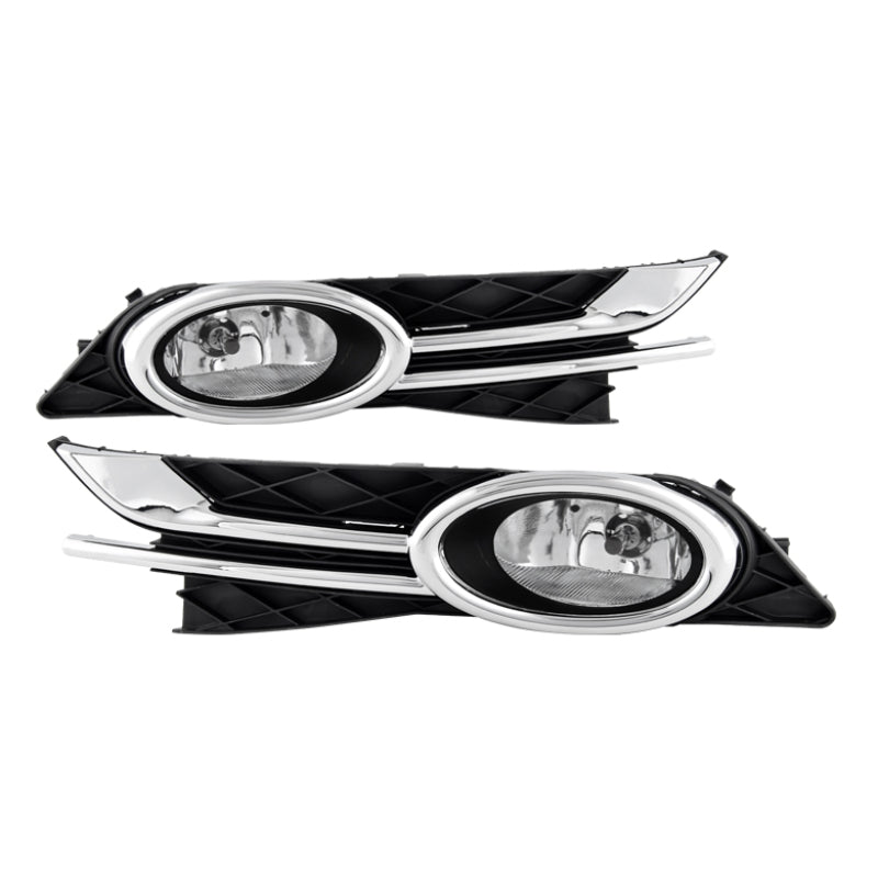 Spyder 5077660 fits Honda 15-20 Odyssey 2016 OEM Fog Light W/Switch- Clear FL-C