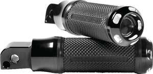 Performance 0035-1241M-BM Machine Footpegs Apex Passenger - Contrast Cut