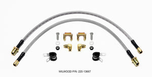 Wilwood 220-13667 Flexline Kit Front 03-UP fits Mazda 3