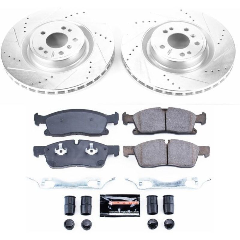 PowerStop fits Mercedes-Benz 13-16 GL350 Front Z23 Evolution Sport Brake Kit