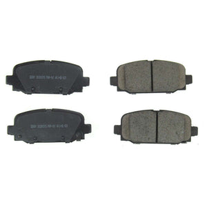 PowerStop 16-2081 18-19 fits Jeep Compass Rear Z16 Evolution Ceramic Brake Pads
