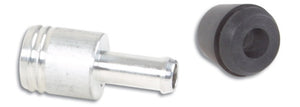 Vibrant 2897 3/4in) O.D. Aluminum Vacuum Hose Fitting (includes Rubber Grommet)
