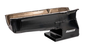 Moroso 20213 80-85 fits SBC w/Passengers Side Dip Stick Dart SHP Chevy II Oil Pa