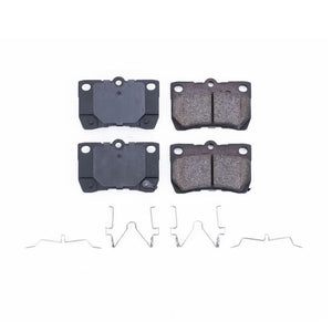 PowerStop 17 fits Lexus GS300 Rear Z17 Evolution Ceramic Brake Pads w/Hardware