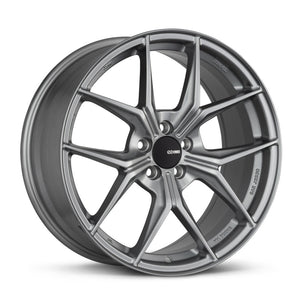 Enkei 529-880-4445GR TSR-X 18x8 45mm Offset 5x112 BP 72.6mm Bore Storm Wheel