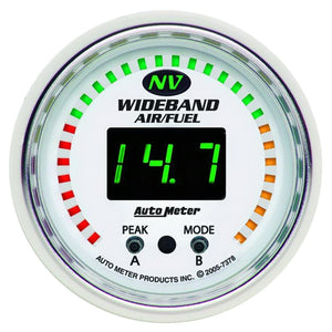 AutoMeter 7378 Autometer NV 52mm Wideband Air/Fuel Gauge