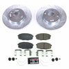 PowerStop K8007 fits Kia 17-19 Soul Front Z23 Evolution Sport Brake Kit