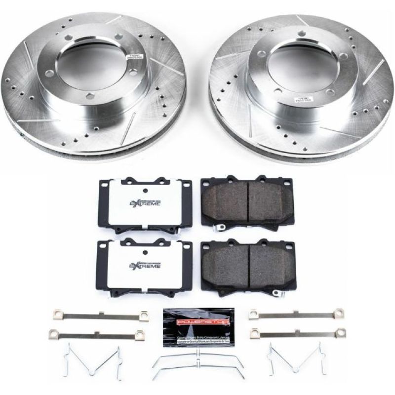 PowerStop K1132-36 98-07 fits Lexus LX470 Front Z36 Truck & Tow Brake Kit