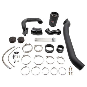 Wehrli 03-07 Cummins 5.9L Twin Turbo Kit S400/Stock - Chevy Orange