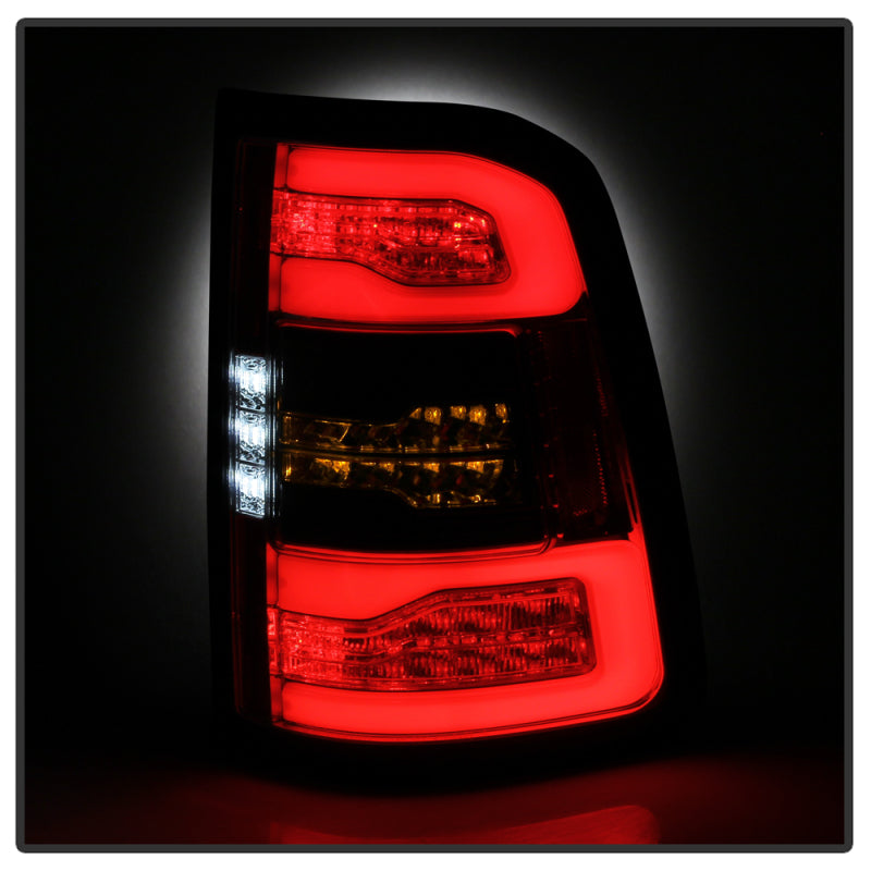 Spyder 5087300 fits Dodge 19-20 Ram LED Tail Light Chrome ALT-YD-DR19HAL-SEQ-C