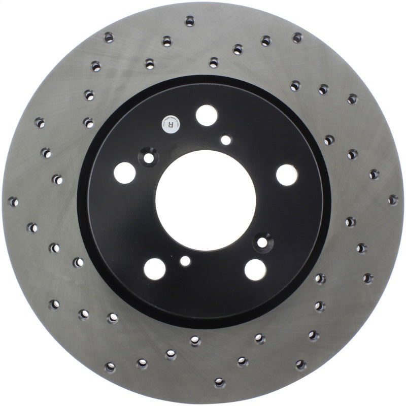 Stoptech 128.40064R Drilled Sport Brake Rotor