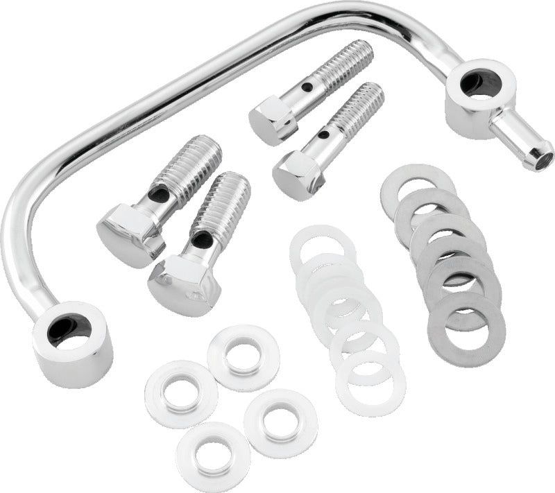 Bikers Choice 482723 96-06 Big Twin Chrome Head Breather Kit