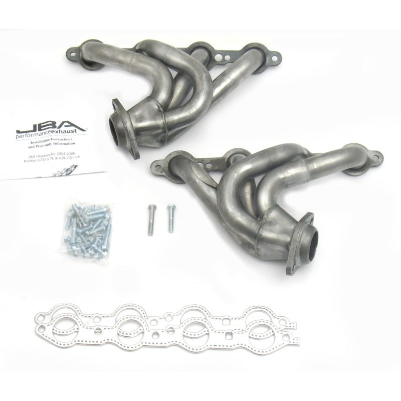 JBA 1809S fits Pontiac 04-06 GTO 5.7/6.0L LS 1-5/8in Primary Raw 409SS Cat4Ward Header