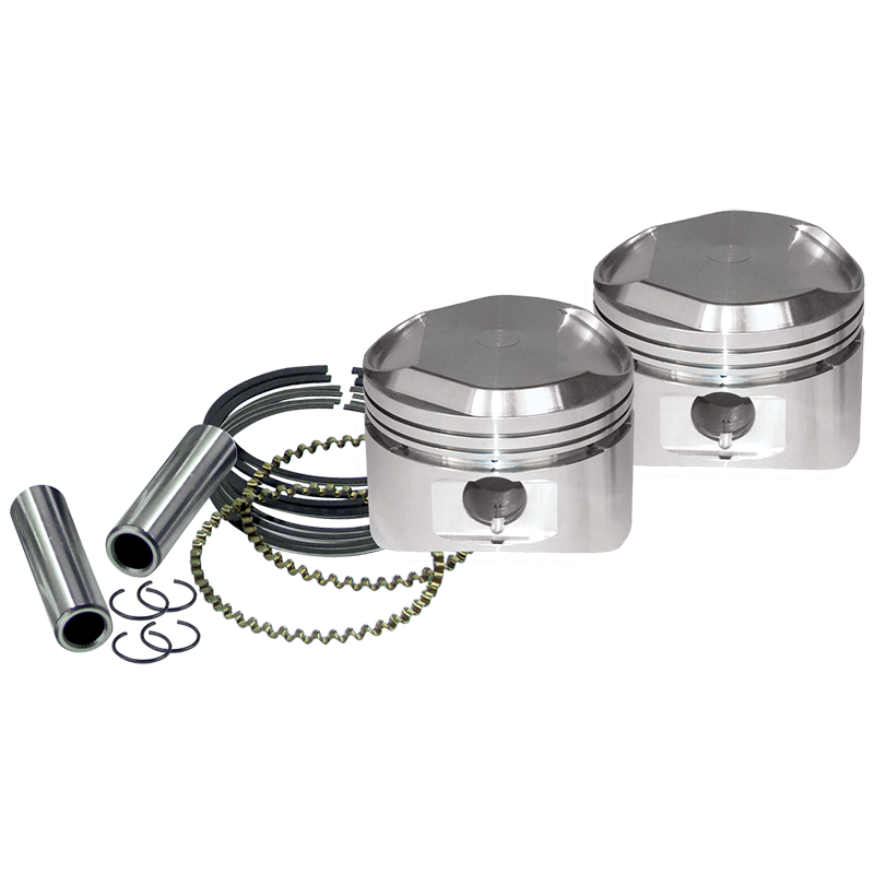 S&S Cycle 92-2016 84-99 BT 89in High Compression Stroker Pistons - Standard