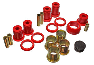 Energy Suspension 3.3141R 75-80 fits Chevy Monza Red Rear Control Arm Bushing Set w/ Thrust Washer