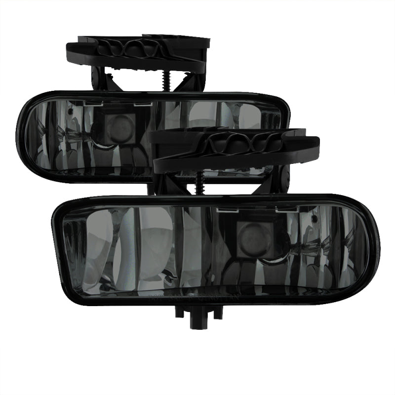 Spyder 5025494 fits GMC 99-02 Sierra 1500/2500 - OEM Fog Lights wo/switch Smke