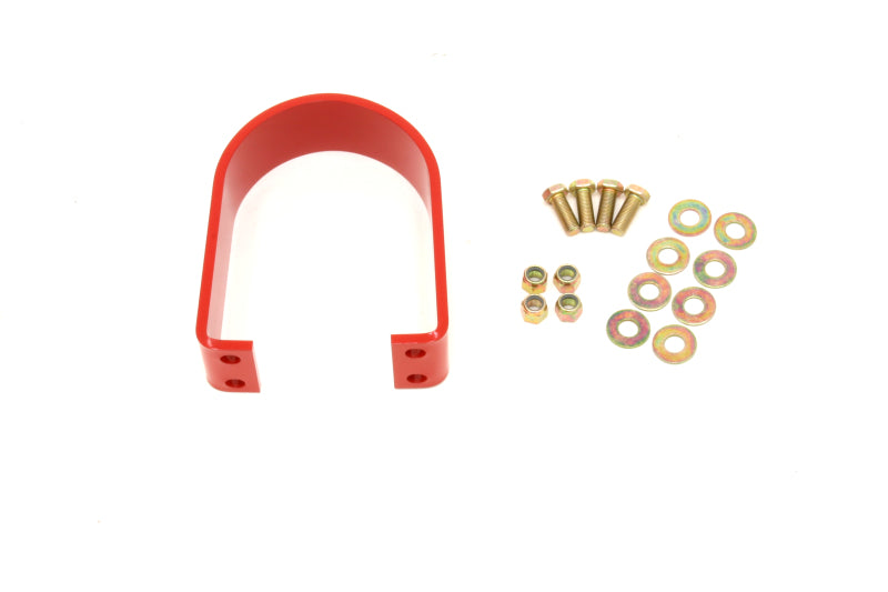 BMR DSL012R S197 Mustang BMR Rear Tunnel Brace Loop Upgrade - Red