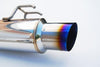 Invidia HS06HC2GTT 06+ fits Civic Si 2dr ONLY 70mm RACING Titanium Tip Cat-back