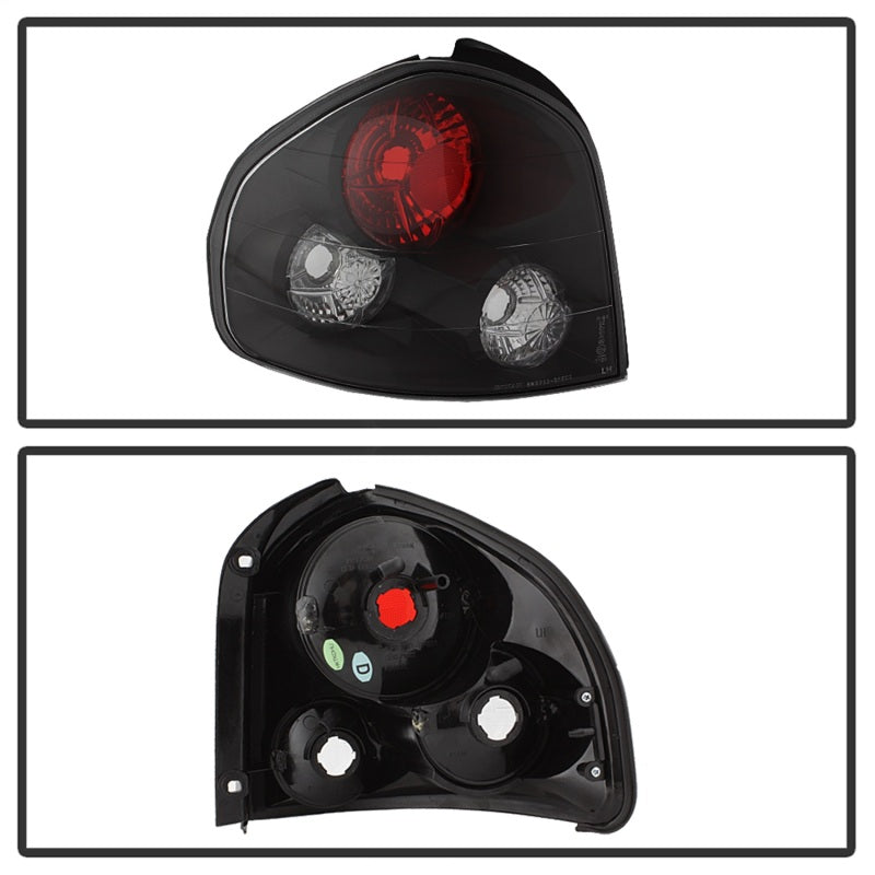 Spyder 5005359 fits Hyundai 01-06 Santa Fe (01-04 Model use 3 Bulbs only)Euro T