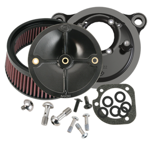 S&S 170-0100 Cycle 93-99 BT Models w/ Stock CV Carb Stealth Air Cleaner Kit w/o