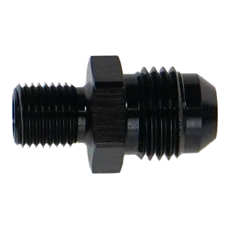DeatschWerks 6-02-0600-B 6AN Male Flare to M10 X 1.0 Male Metric