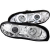 ANZO 121159 1902 fits Chevrolet 98-20 Camaro Projector Headlights w/ Halo Chrome