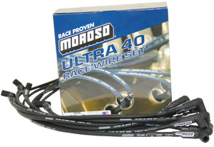 Moroso 73722 fits Chevrolet Small Block (Sprint Car) Ignition Wire Set - Ultra 4